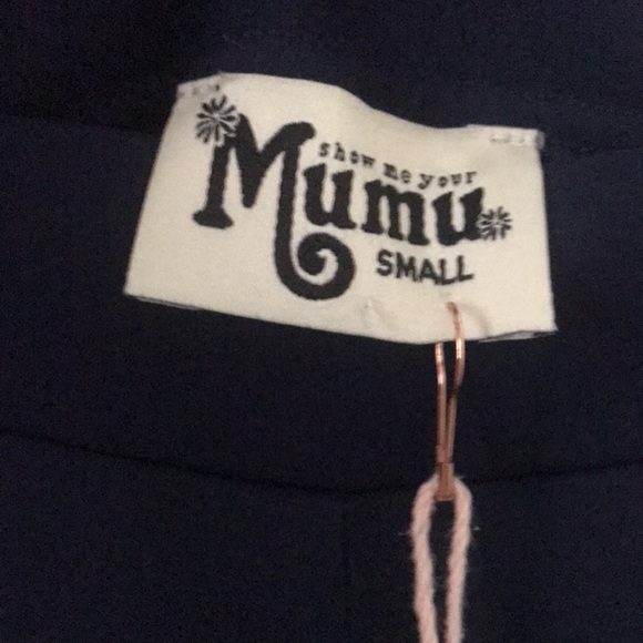 *Comes w/ FREE Ring* SMYM Princess Di ballroom navy maxi flutter skirt, S, NWT - Picture 16 of 16